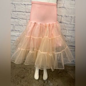 XSA SA pink petticoat Costume Formal women's